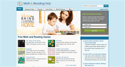 Desktop Screenshot of mathandreadinghelp.org